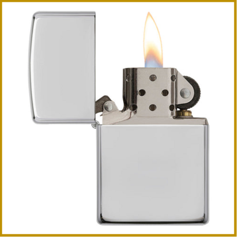 ZIPPO - ZILVER